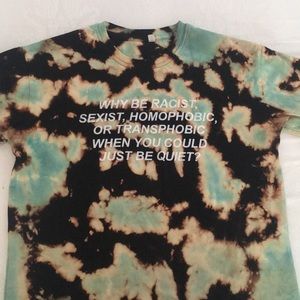 One of a kind tie dye shirt